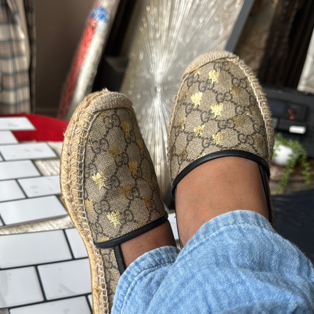 Gucci Women's bees spadrilles - Picture 9 of 9
